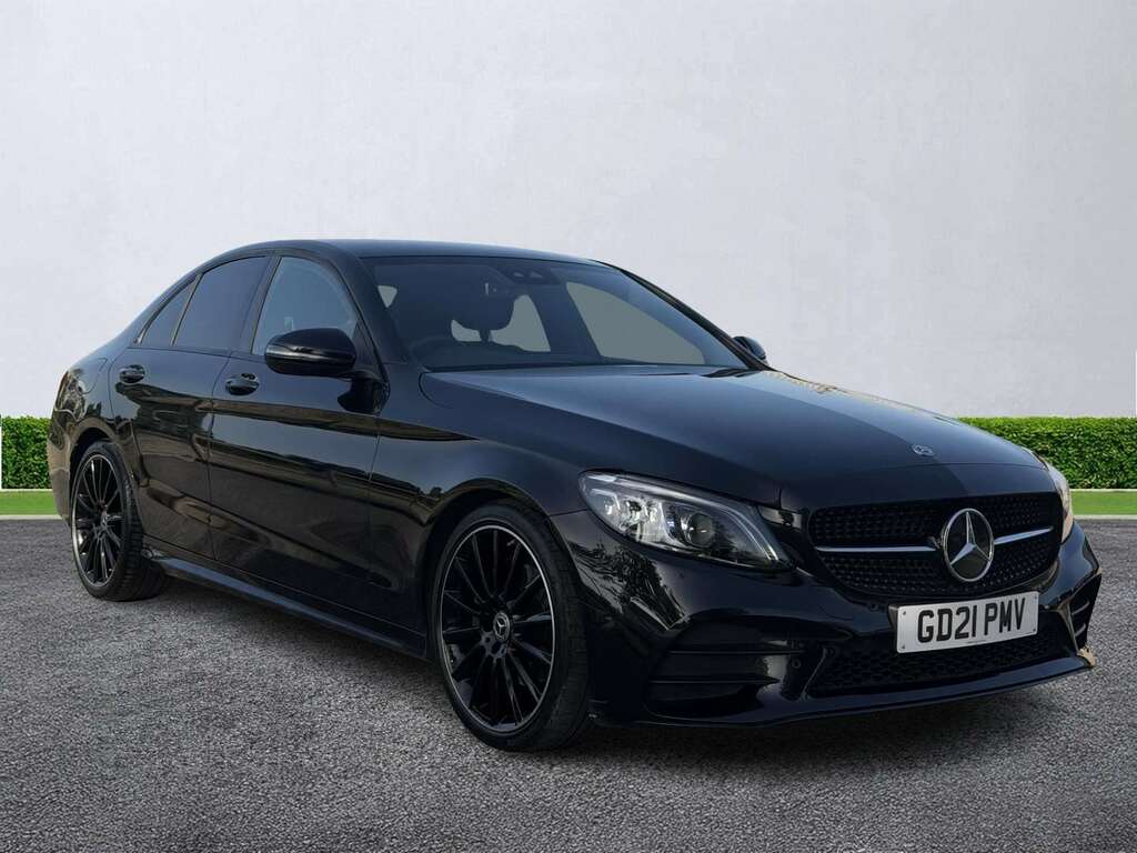 Mercedes-Benz C Class C220d Amg Line Night Edition Premium 9G-tronic Black