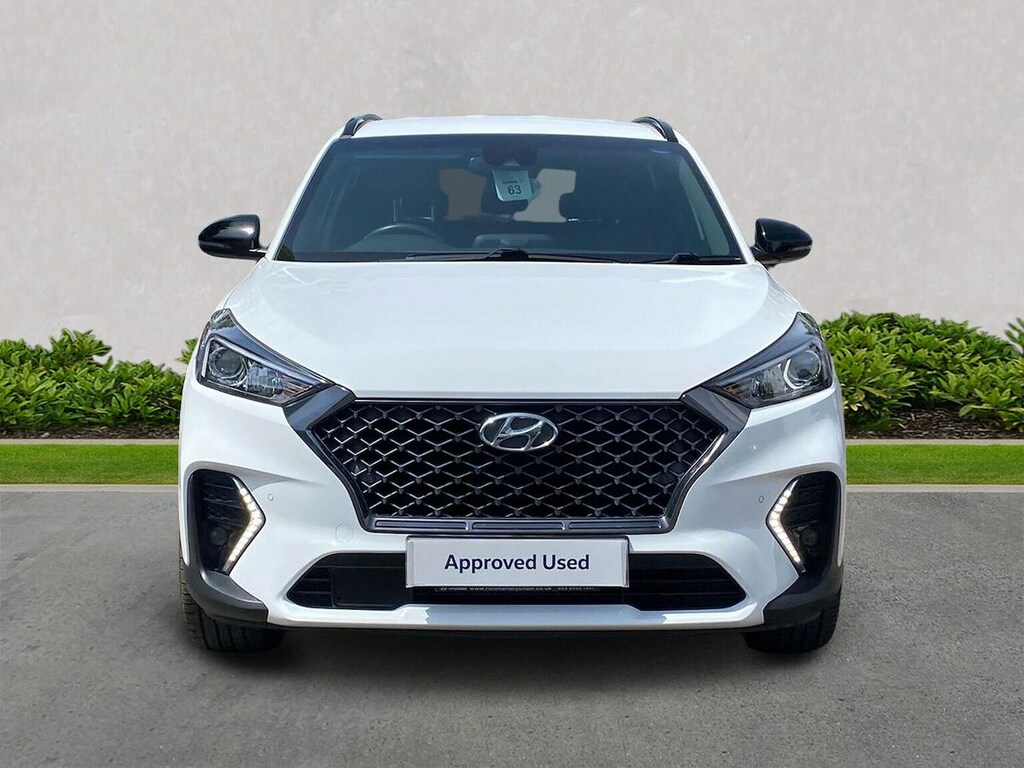 Hyundai Tucson 1.6 T-gdi N Line Suv Dct Euro 6 Ss White #5