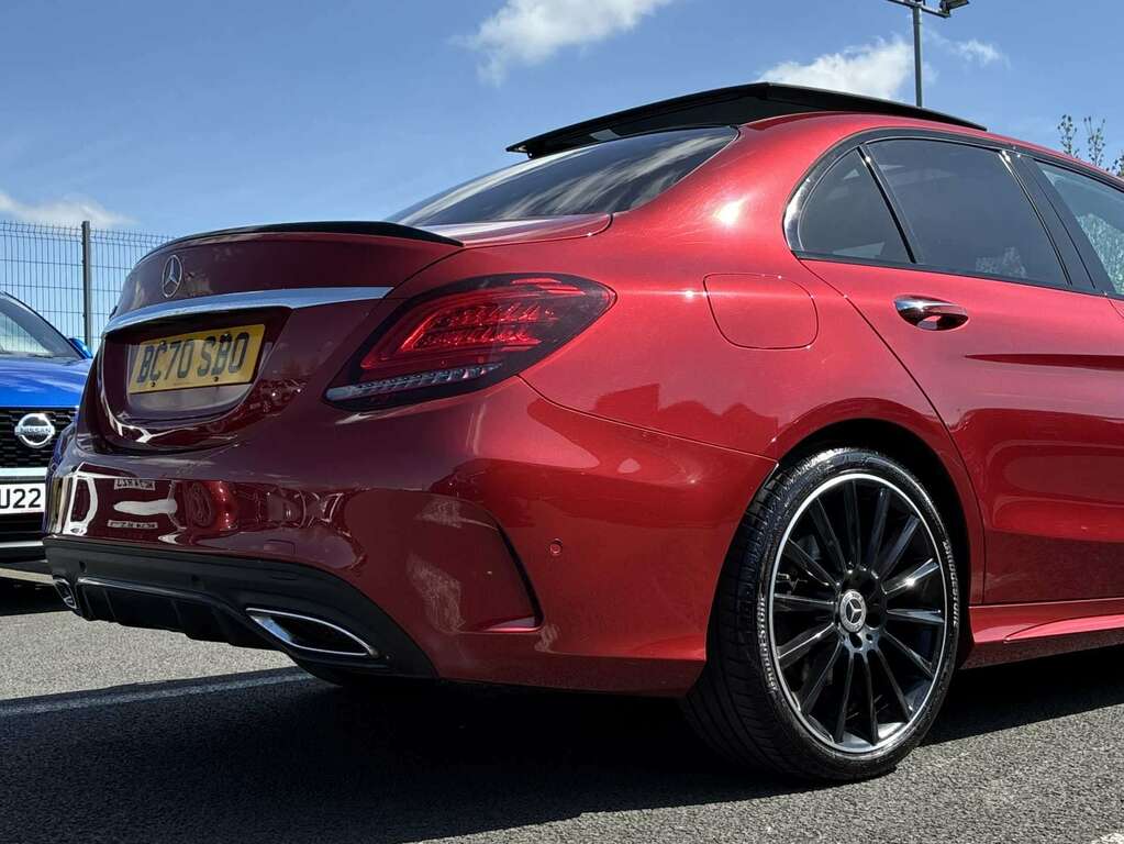 Mercedes-Benz C Class 220D 2.0 Amg Line Edition Blue #38