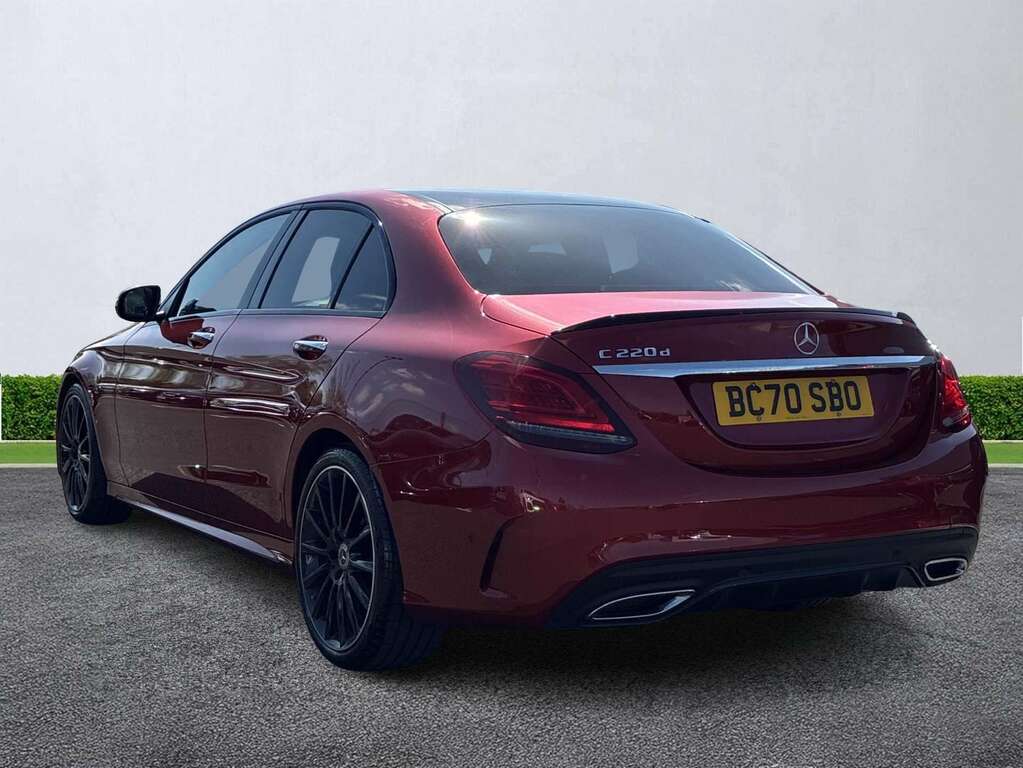 Mercedes-Benz C Class 220D 2.0 Amg Line Edition Blue #3