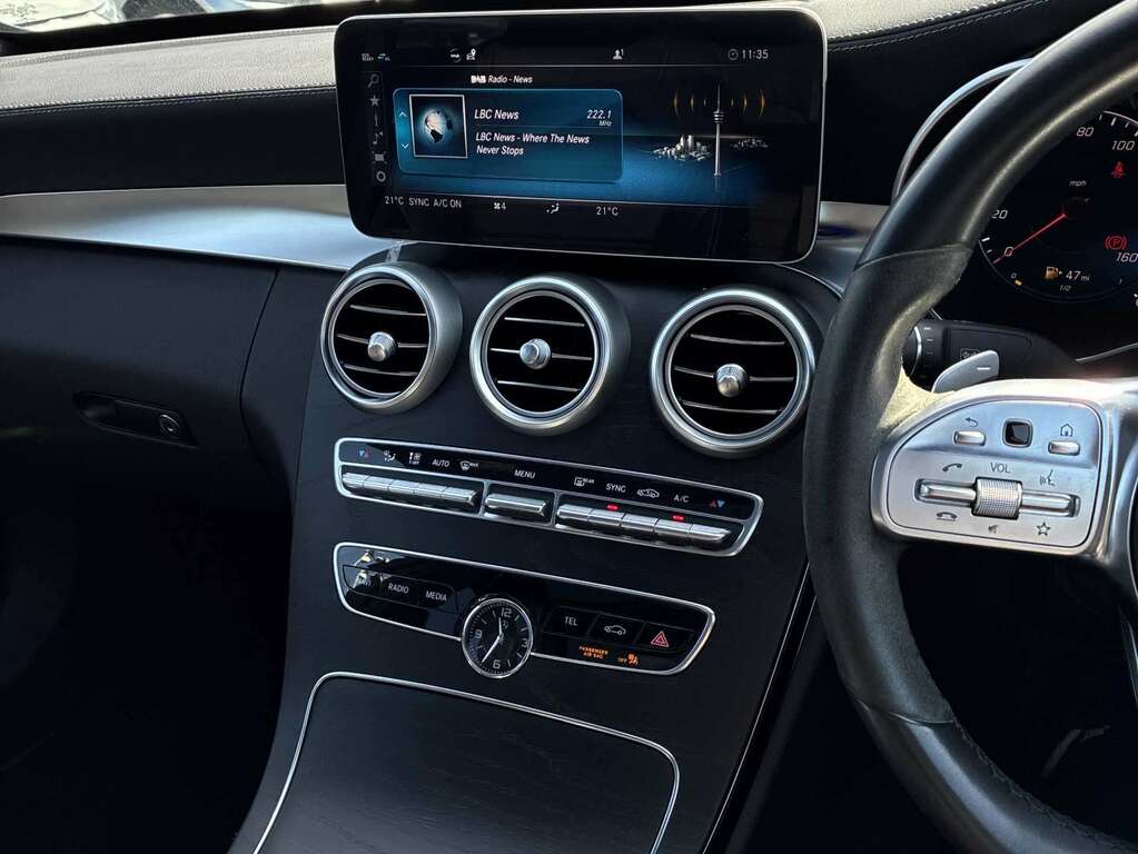 Mercedes-Benz C Class 220D 2.0 Amg Line Edition Blue #14