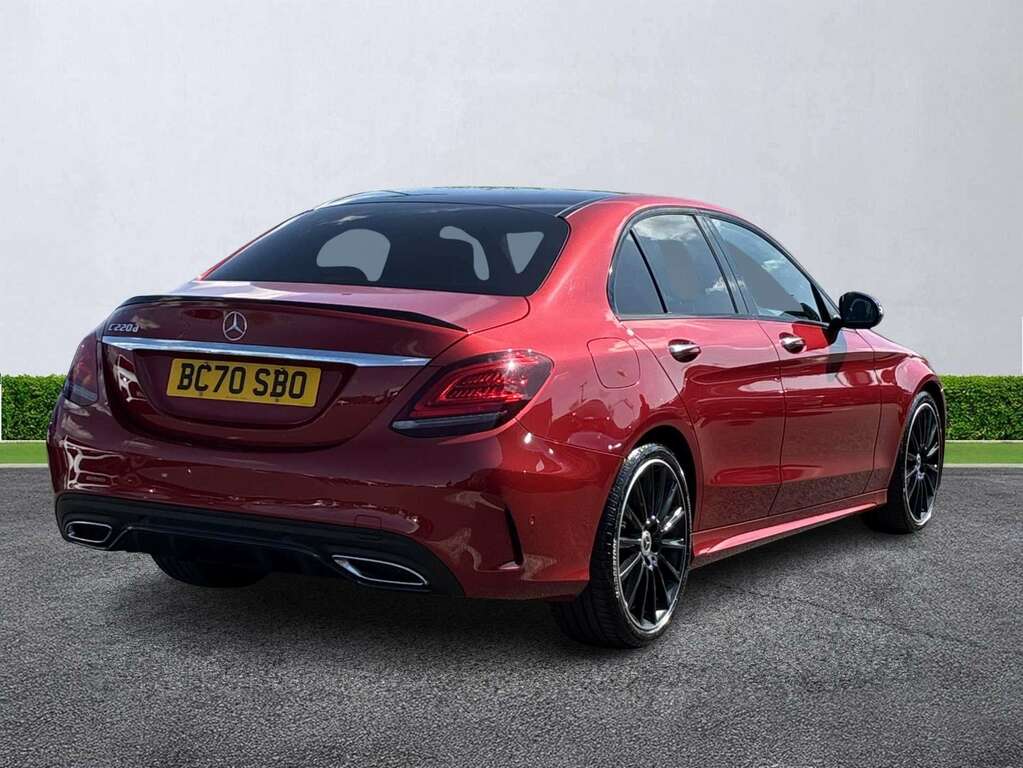 Mercedes-Benz C Class 220D 2.0 Amg Line Edition Blue #19