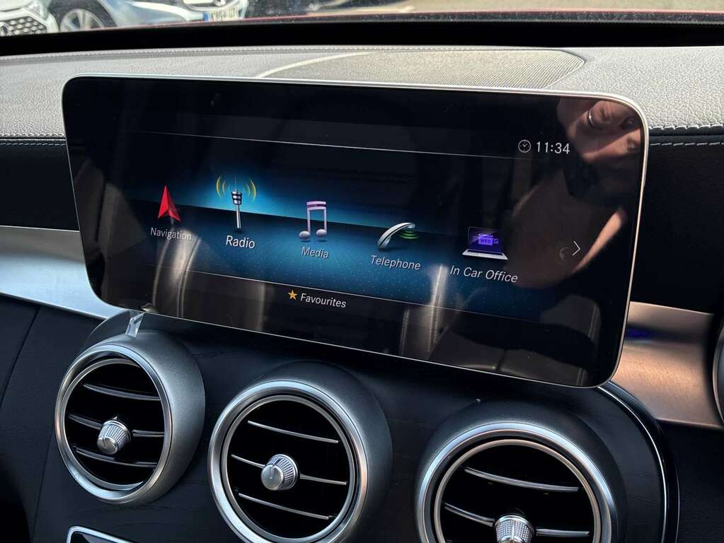 Mercedes-Benz C Class 220D 2.0 Amg Line Edition Blue #13