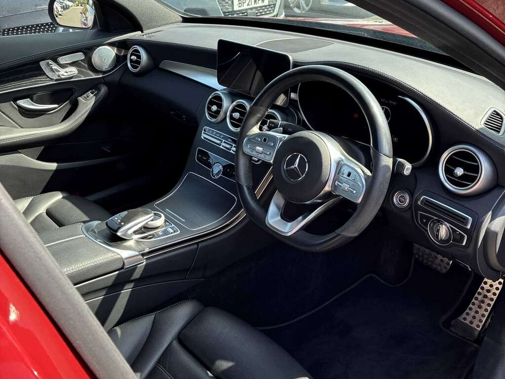 Mercedes-Benz C Class 220D 2.0 Amg Line Edition Blue #16