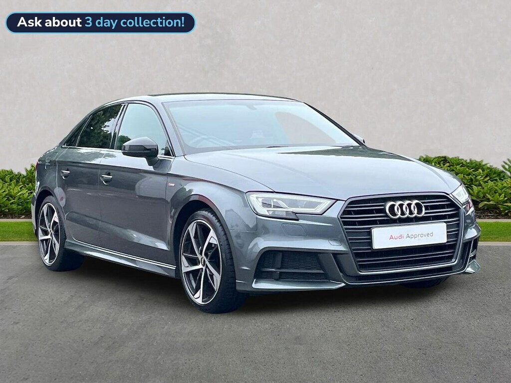 Audi A3 35 Tfsi Black Edition Tech Pack RE20YYB Grey