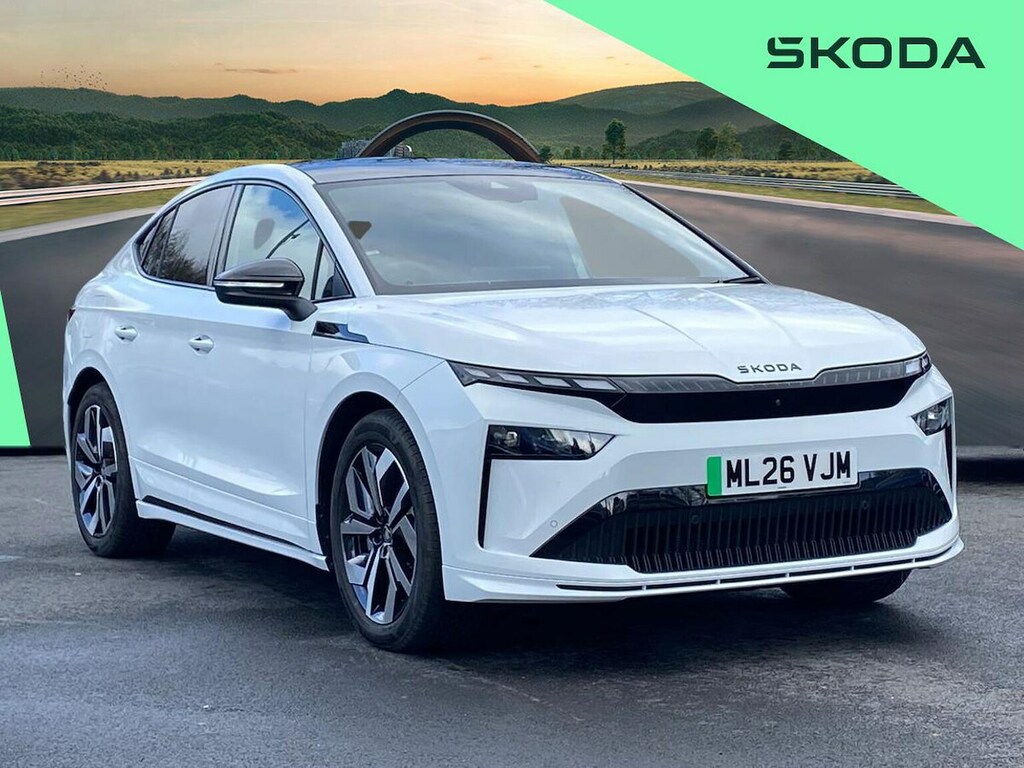 Skoda ENYAQ 210Kw 85X Sportline 82Kwh 4X4 White