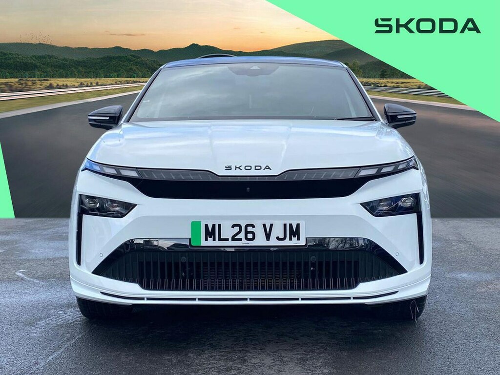 Skoda ENYAQ 210Kw 85X Sportline 82Kwh 4X4 White #5