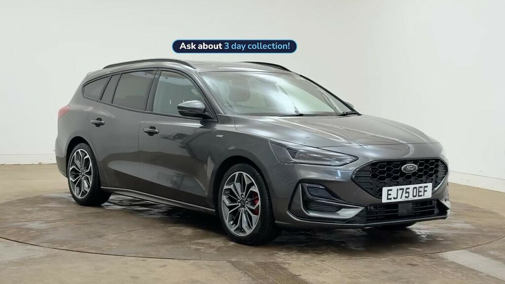 Ford Focus 1.0T Ecoboost Mhev St-line X Estate Hyb Grey