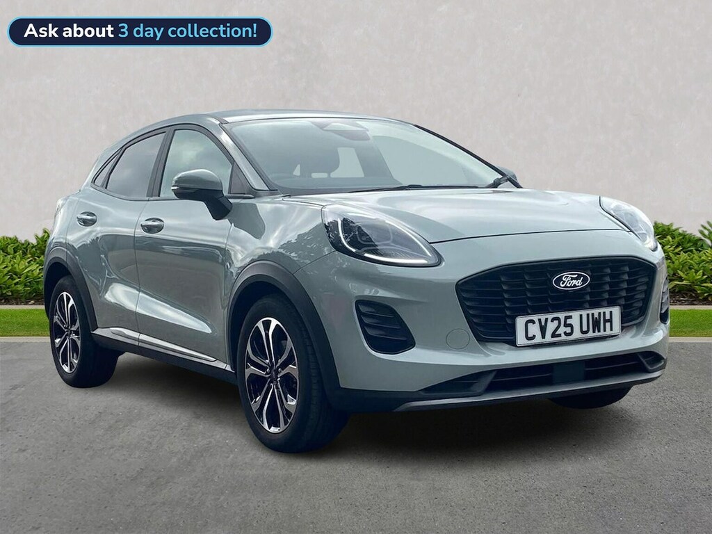 Ford Puma 1.0T Ecoboost Mhev Titanium Suv Hybrid Grey