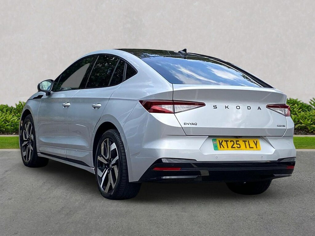Skoda ENYAQ 82Kwh 85X Sportline Coupe 4Wd 2 KT25TLY Silver #2