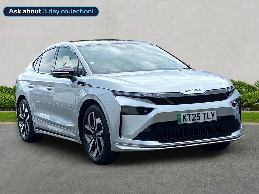 Skoda ENYAQ 82Kwh 85X Sportline Coupe 4Wd 2 Silver