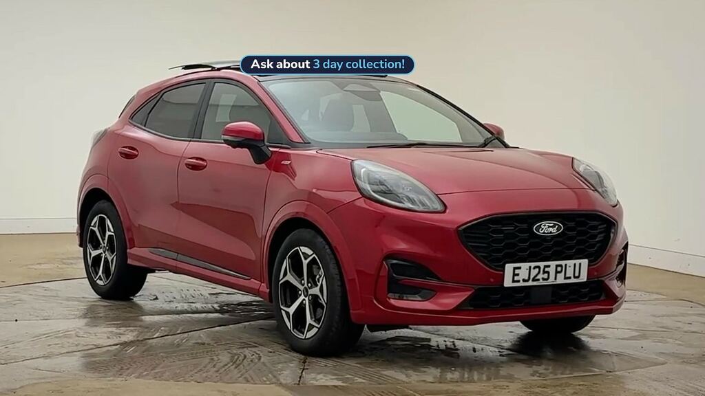Ford Puma 1.0T Ecoboost Mhev St-line Suv Hybrid D Red