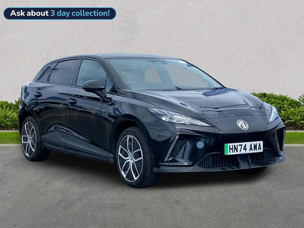 MG MG4 64Kwh Trophy Long Range Hatchback Aut Black