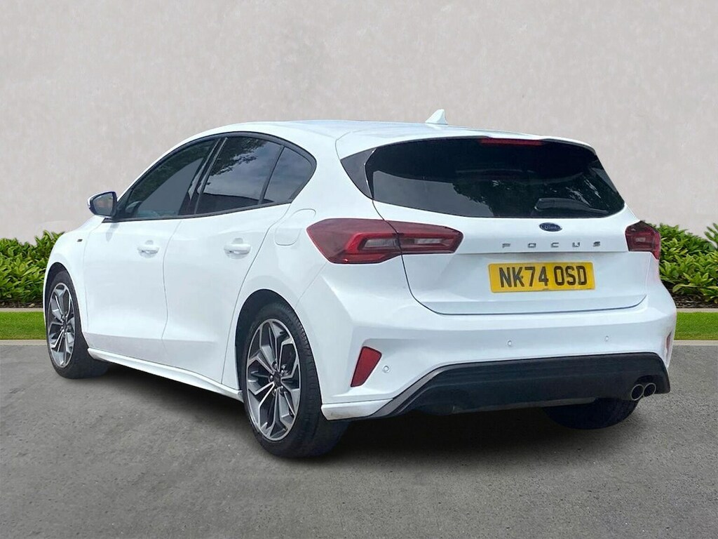 Ford Focus 1.0T Ecoboost Mhev St-line X Hatchback White #2