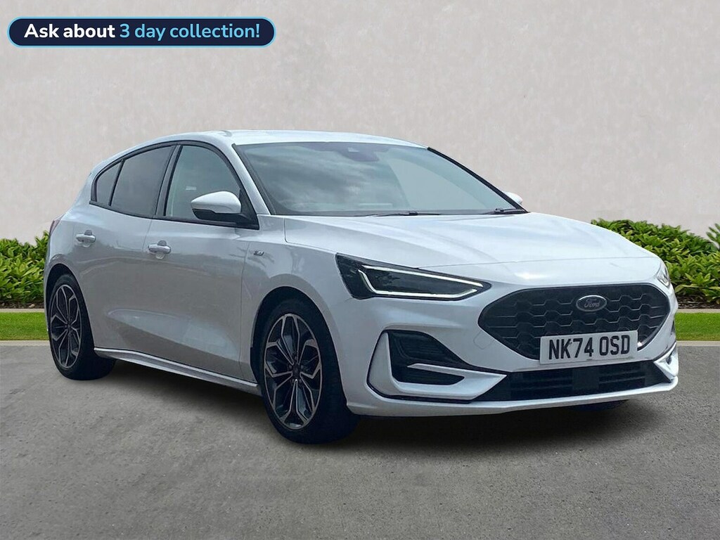 Ford Focus 1.0T Ecoboost Mhev St-line X Hatchback White