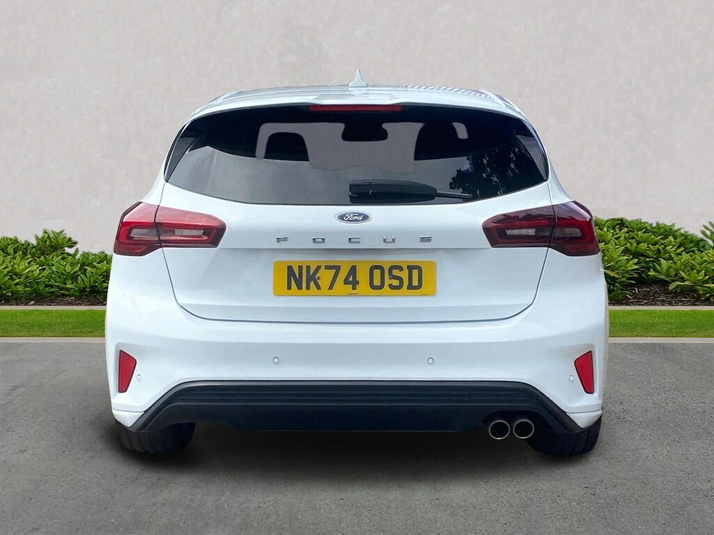 Ford Focus 1.0T Ecoboost Mhev St-line X Hatchback White #4