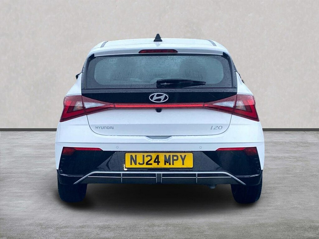 Hyundai I20 1.0 T-gdi Advance Hatchback Euro White #4