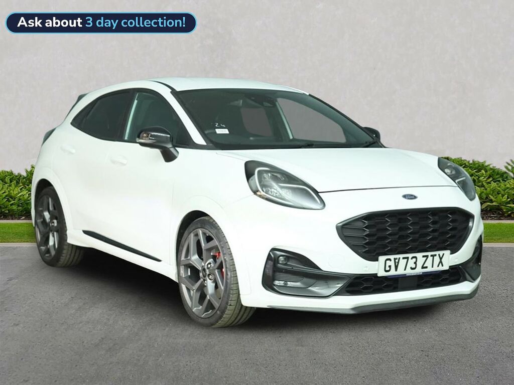 Ford Puma 1.0 Ecoboost Hybrid Mhev St Dct White