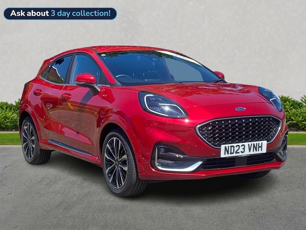 Ford Puma 1.0T Ecoboost Mhev St-line Vignale Suv Red