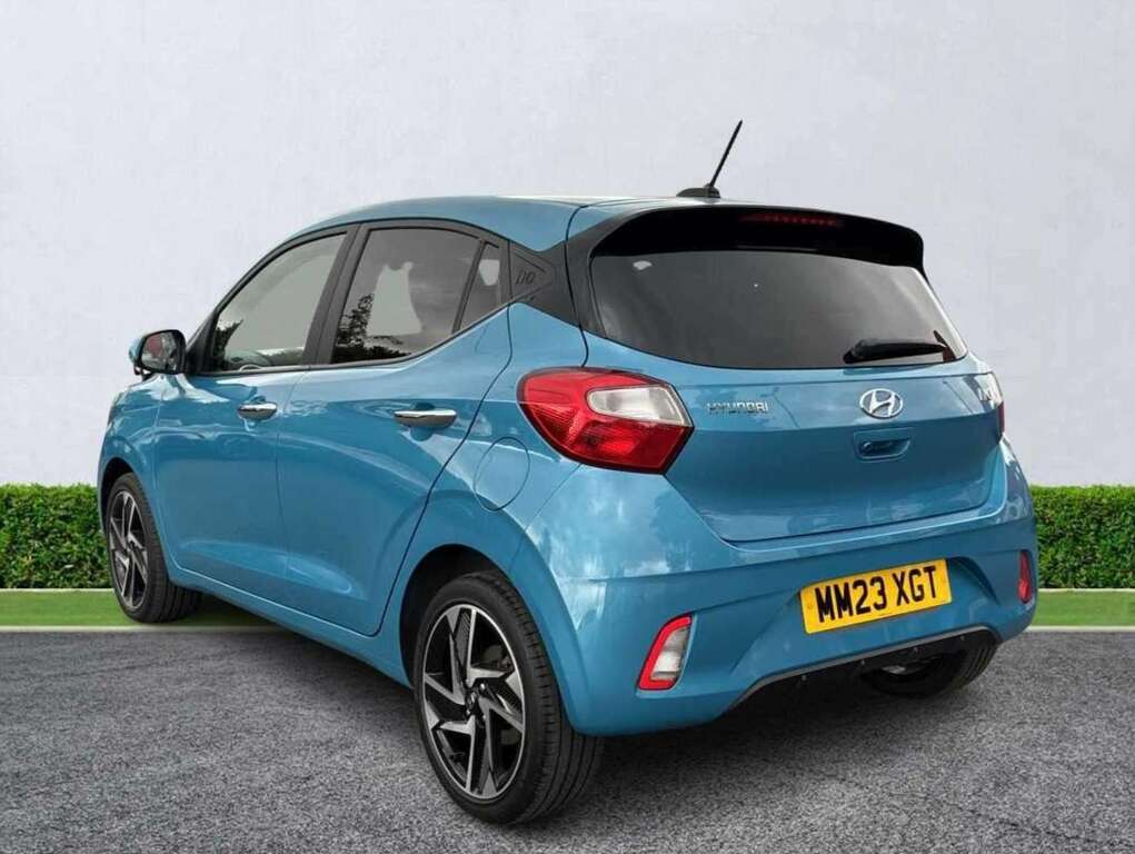 Hyundai I10 1.0 Mpi Premium MM23XGT Blue #4