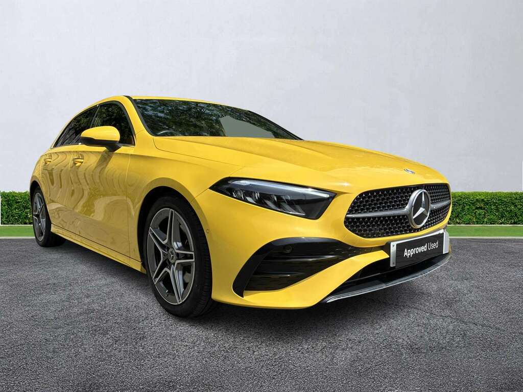 Mercedes-Benz A Class A200 Amg Line Executive Yellow