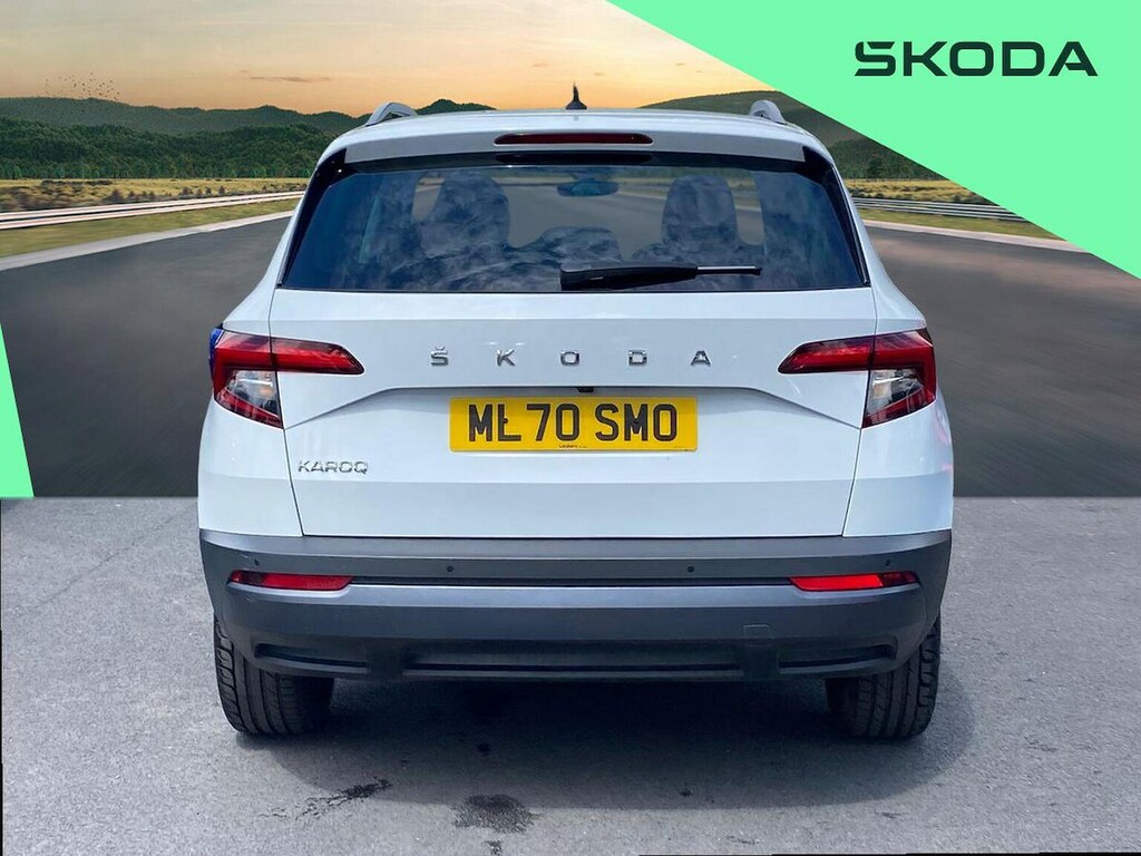 Skoda Karoq 1.0 Tsi Se Drive Suv Euro 6 Ss White #4
