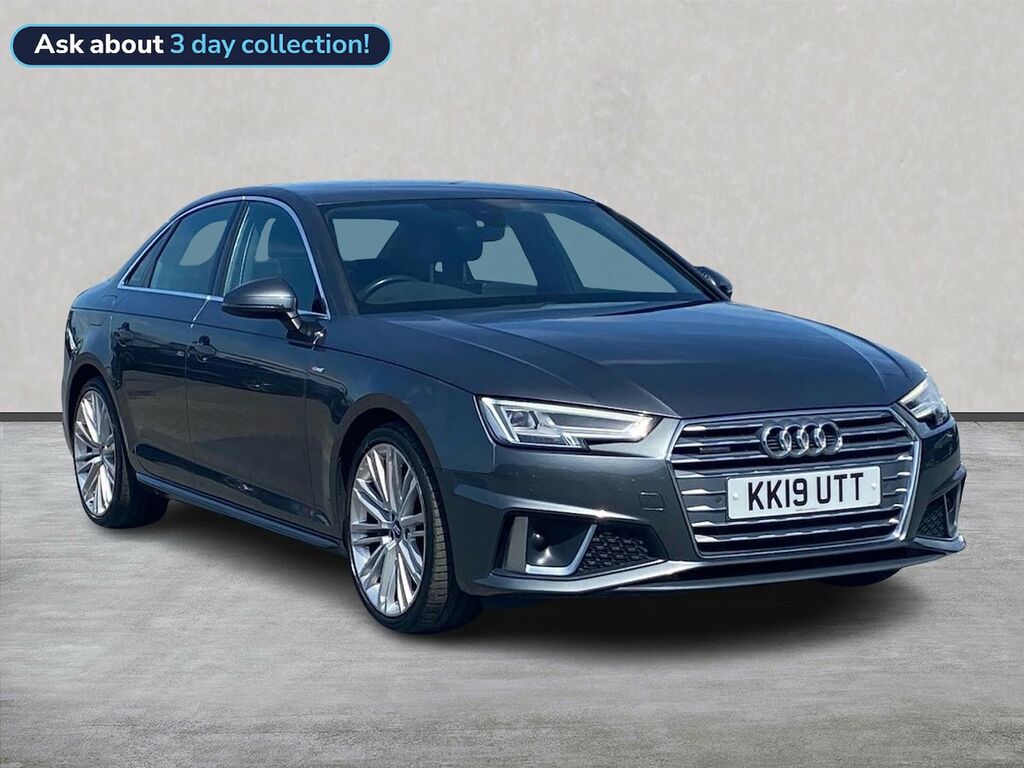 Audi A4 A4 40 Tdi Quattro S Line S Tronic Saloon Grey