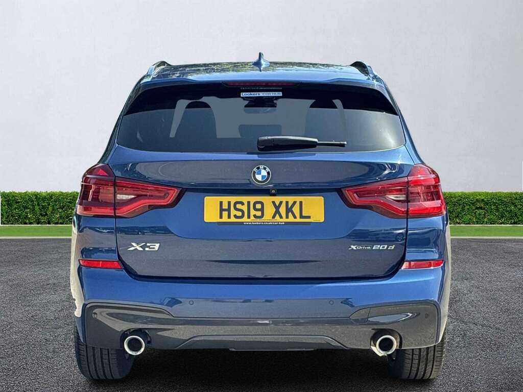 BMW X3 Xdrive20d M Sport Step HS19XKL Blue #4
