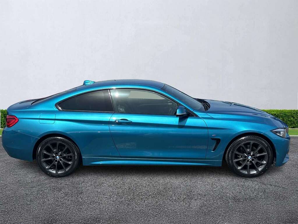 BMW 4 Series 420D 190 Xdrive M Sport Prof Media VE18GVR Blue #3