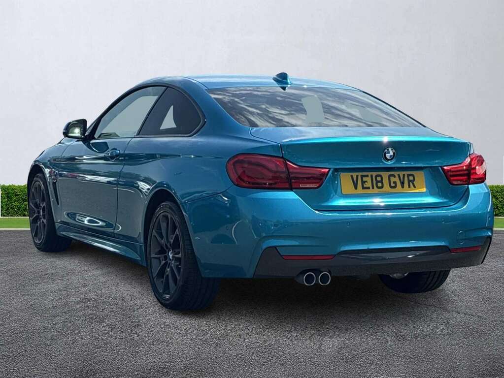 BMW 4 Series 420D 190 Xdrive M Sport Prof Media VE18GVR Blue #2