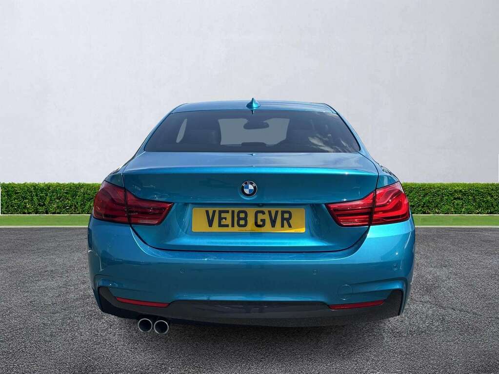 BMW 4 Series 420D 190 Xdrive M Sport Prof Media VE18GVR Blue #4