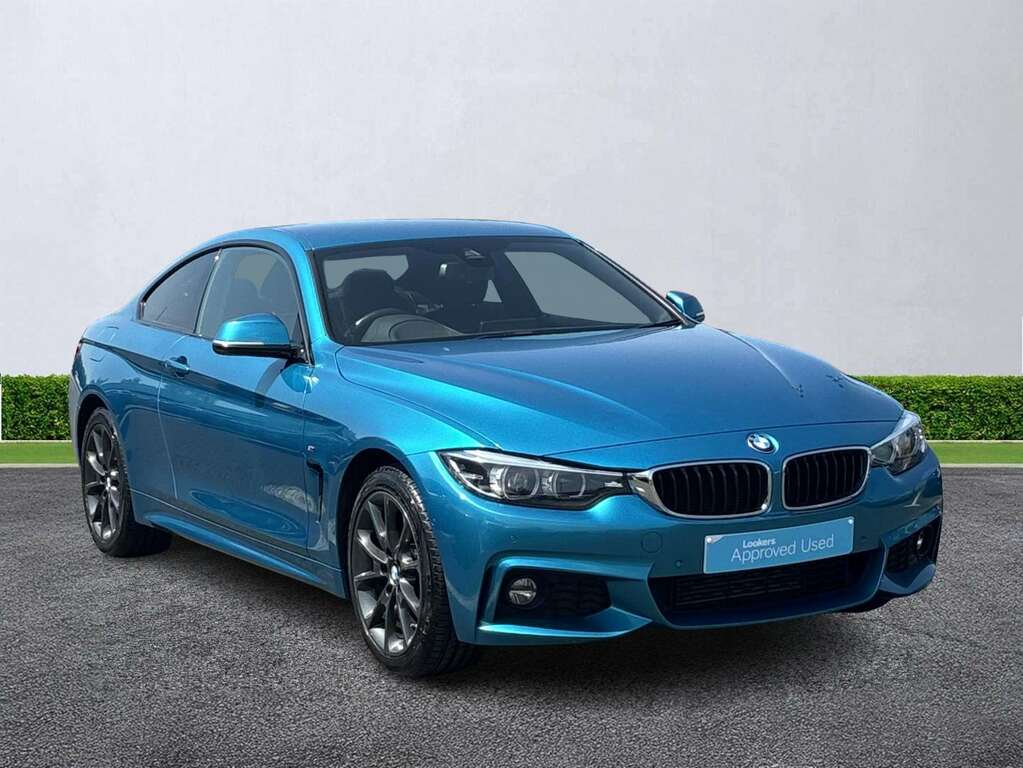 BMW 4 Series 420D 190 Xdrive M Sport Prof Media Blue
