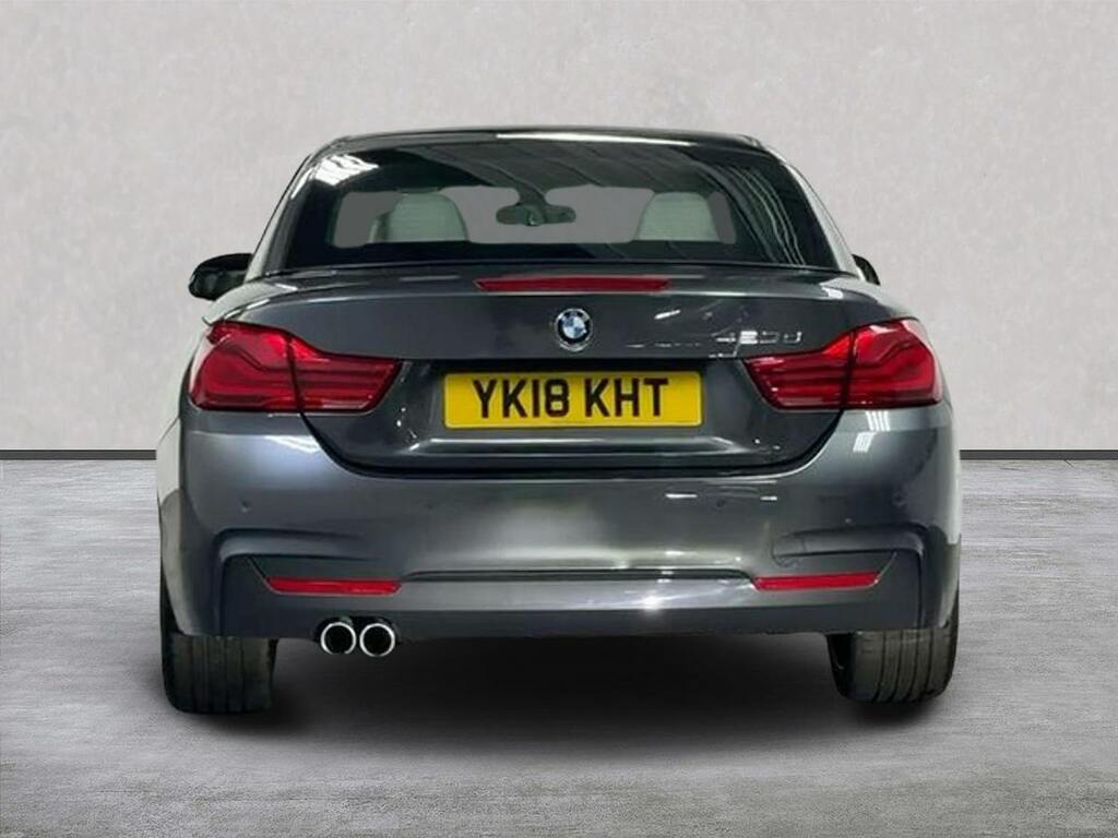 BMW 4 Series 2.0 420D M Sport Convertible Eur Grey #4