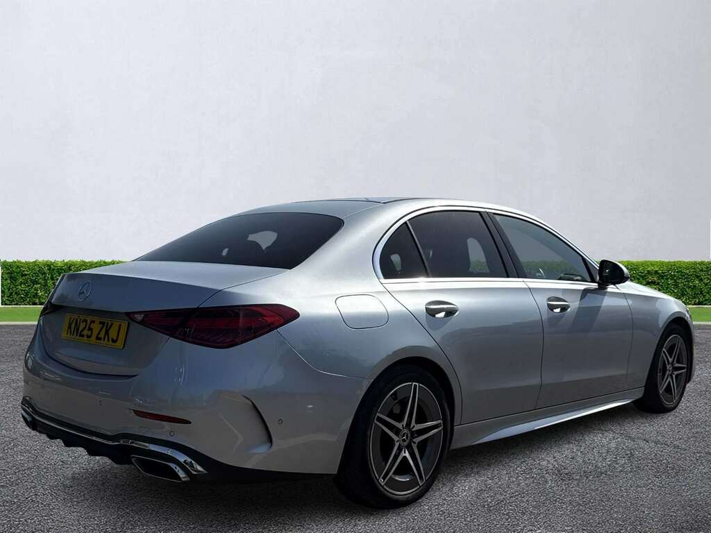 Mercedes-Benz C Class C200 Amg Line 9G-tronic KN25ZKJ Silver #6