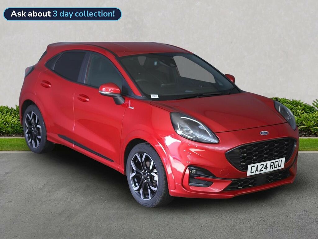 Ford Puma 1.0T Ecoboost Mhev St-line X Suv Hybrid Red