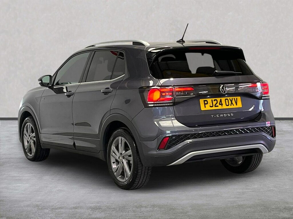Volkswagen T-Cross 1.0 Tsi R-line Suv Dsg Euro 6 Ss 11 Grey