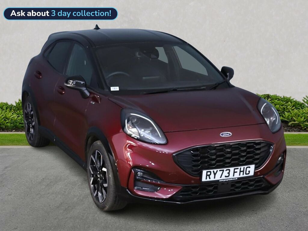 Ford Puma 1.0T Ecoboost Mhev Vivid Ruby Edition Suv Petr Red