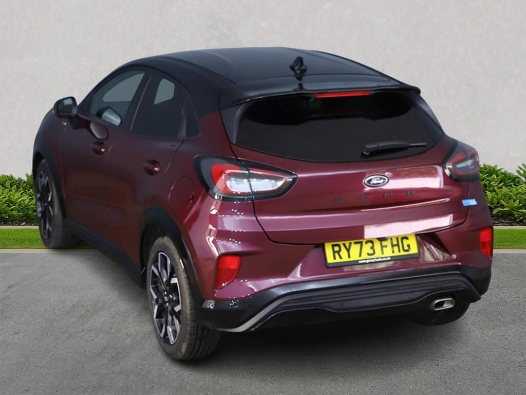 Ford Puma 1.0T Ecoboost Mhev Vivid Ruby Edition Suv Petr Red #4