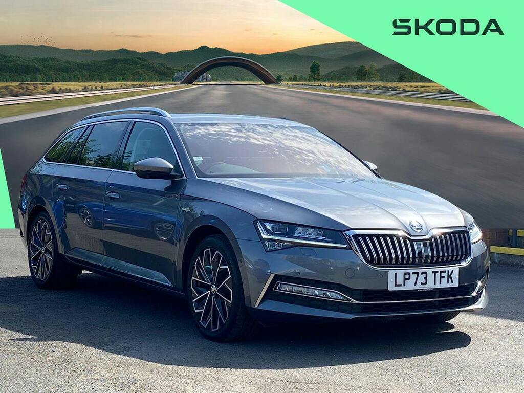 Skoda Superb 2.0 Tdi Laurin Klement Estate Dsg Eur LP73TFK Grey