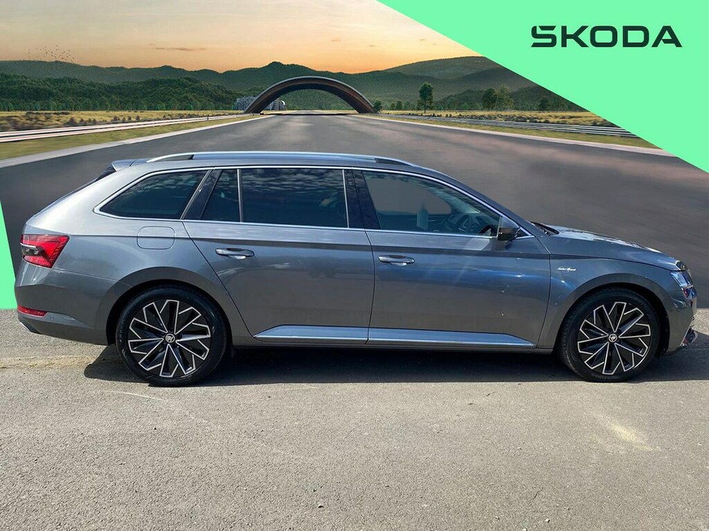 Skoda Superb 2.0 Tdi Laurin Klement Estate Dsg Eur LP73TFK Grey #3