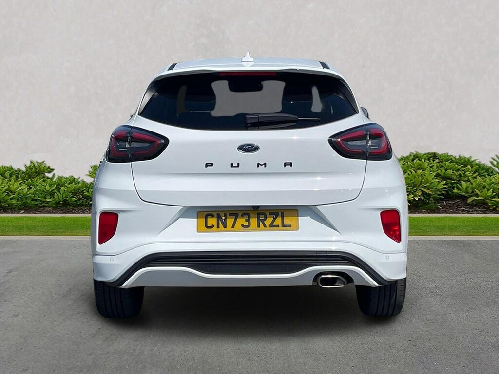 Ford Puma 1.0T Ecoboost Mhev St-line X Suv Hybrid CN73RZL White #4