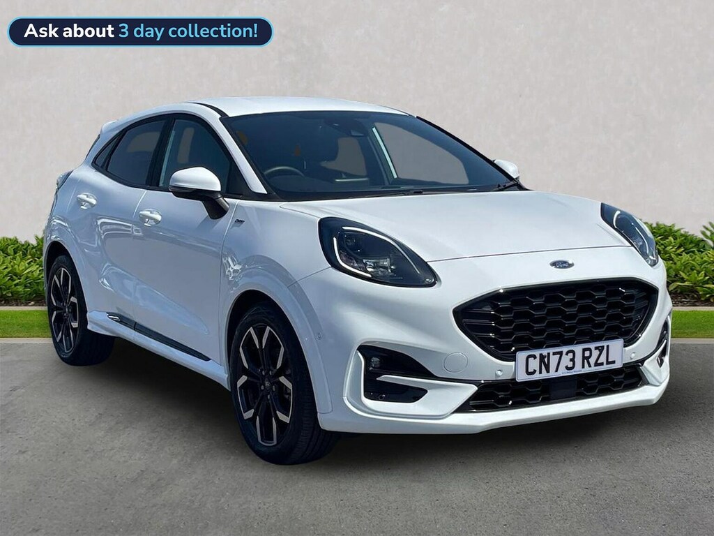 Ford Puma 1.0T Ecoboost Mhev St-line X Suv Hybrid CN73RZL White