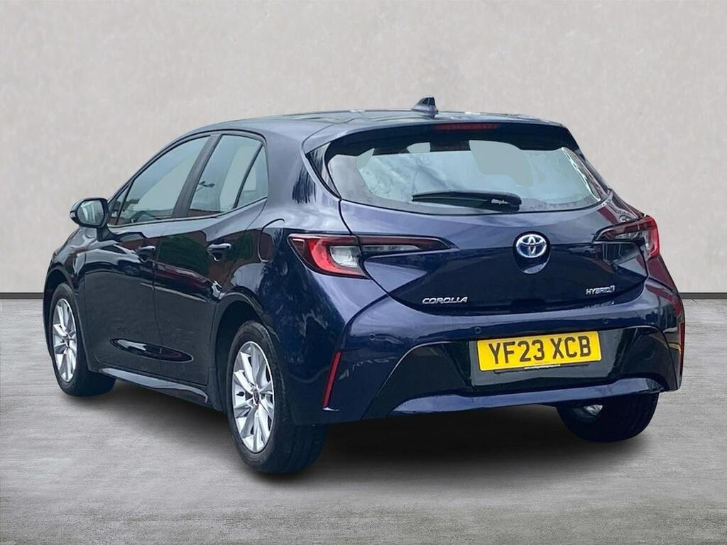 Toyota Corolla 1.8 Vvt-h Icon Hatchback Hybrid Cvt Eur Blue #2