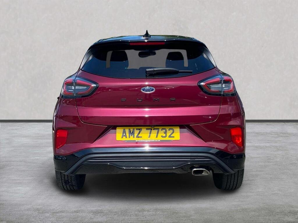 Ford Puma 1.0T Ecoboost Vivid Ruby Edition Suv Ma AMZ7732 Red #4