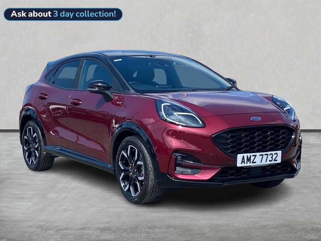 Ford Puma 1.0T Ecoboost Vivid Ruby Edition Suv Ma Red