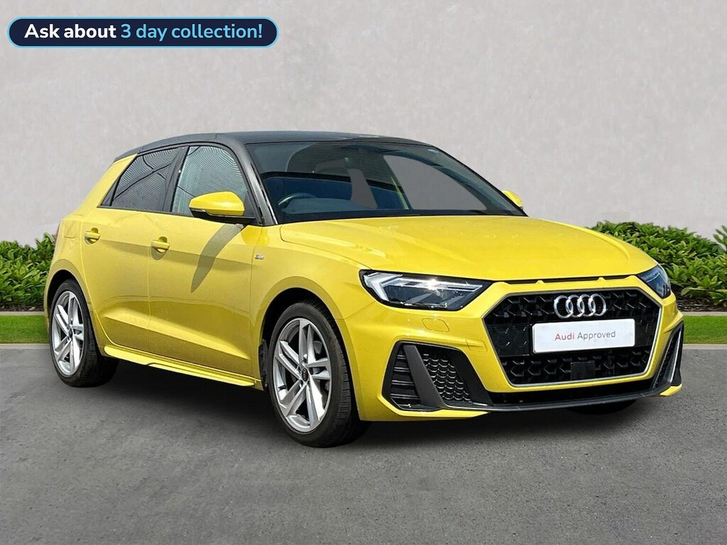 Audi A1 1.0 Tfsi 30 S Line Sportback Eur Yellow