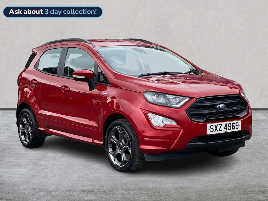 Ford Ecosport 1.0T Ecoboost Gpf St-line Suv Eu Red