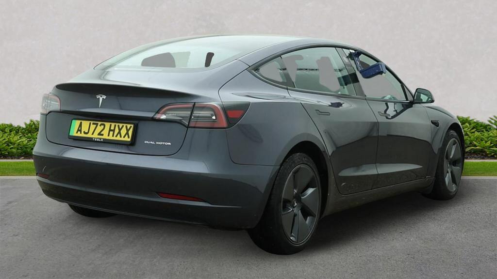 Tesla Model 3 Dual Motor Long Range Saloon 4 Silver #4