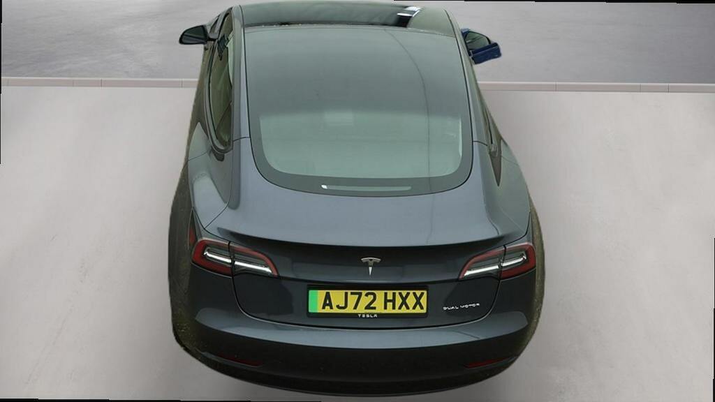 Tesla Model 3 2022 22 Tesla Model 3 Long Range Awd Black #8