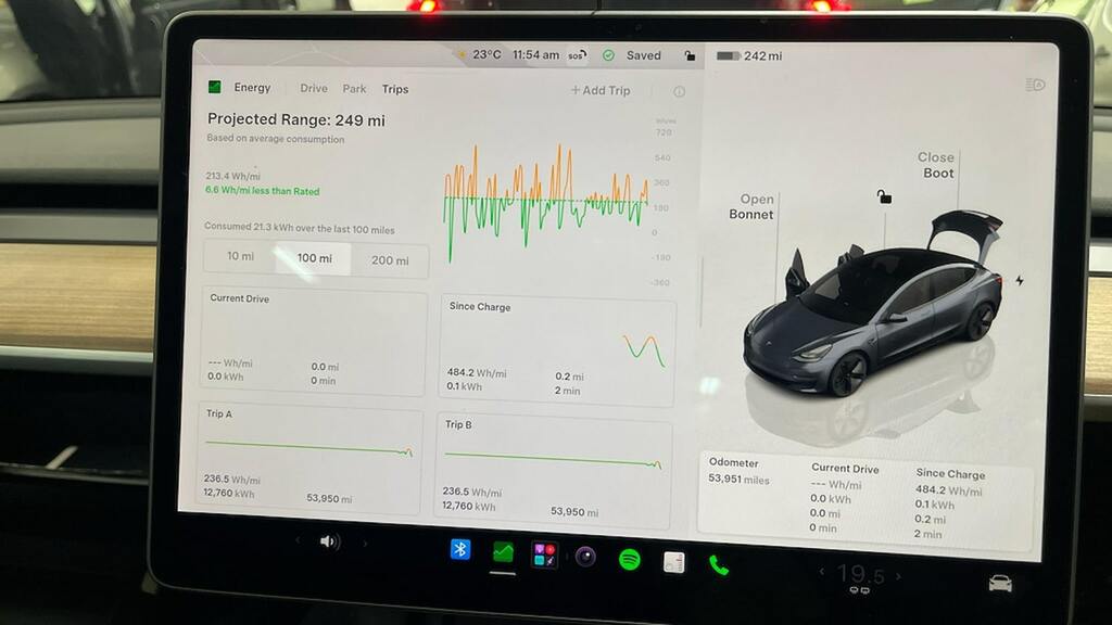 Tesla Model 3 2022 22 Tesla Model 3 Long Range Awd Black #12